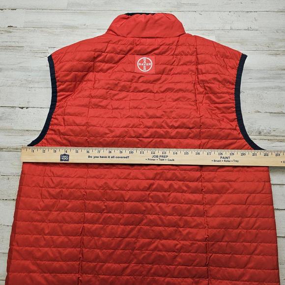 St Louis Cardinals MLB Baseball Red Full Zip Sleeveless Puffer Vest XL Lightwt - Picture 5 of 5
